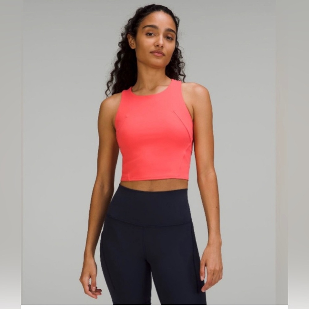 Lululemon racer back tank top. Wunder under train